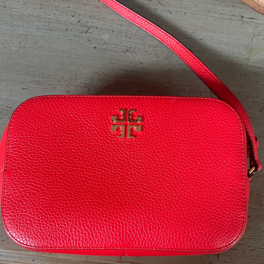 Tory Burch Vibrant Red Crossbody Bag
